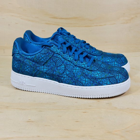nike air force 1 blue green